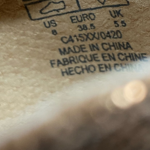 Kelsi Dagger Brooklyn metallic bronze lace up leather loafers Sz 8. EUC - Picture 5 of 6